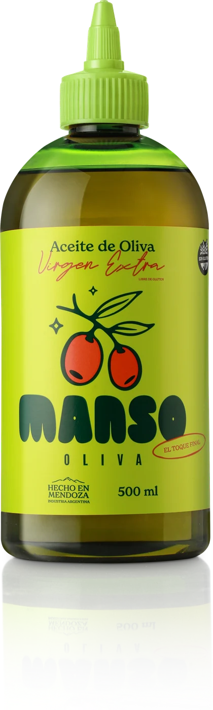 Botella MANSO OLIVA — Salteo & cocina